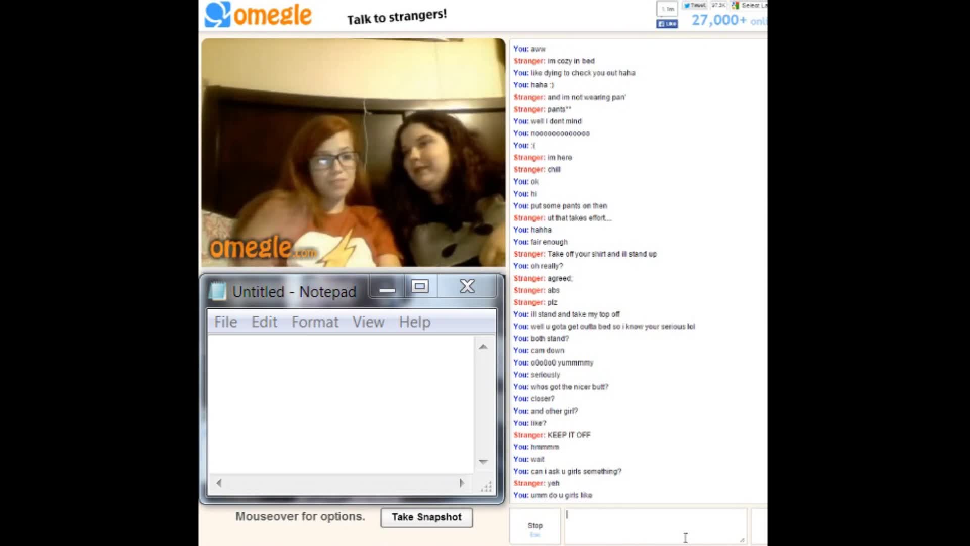 Preview Omegle Two Friends Masturbate Together Gem Leo  